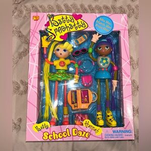 BETTY SPAGHETTY School Daze Betty & Hannah Vintage 1998 NIB Toys “R” Us